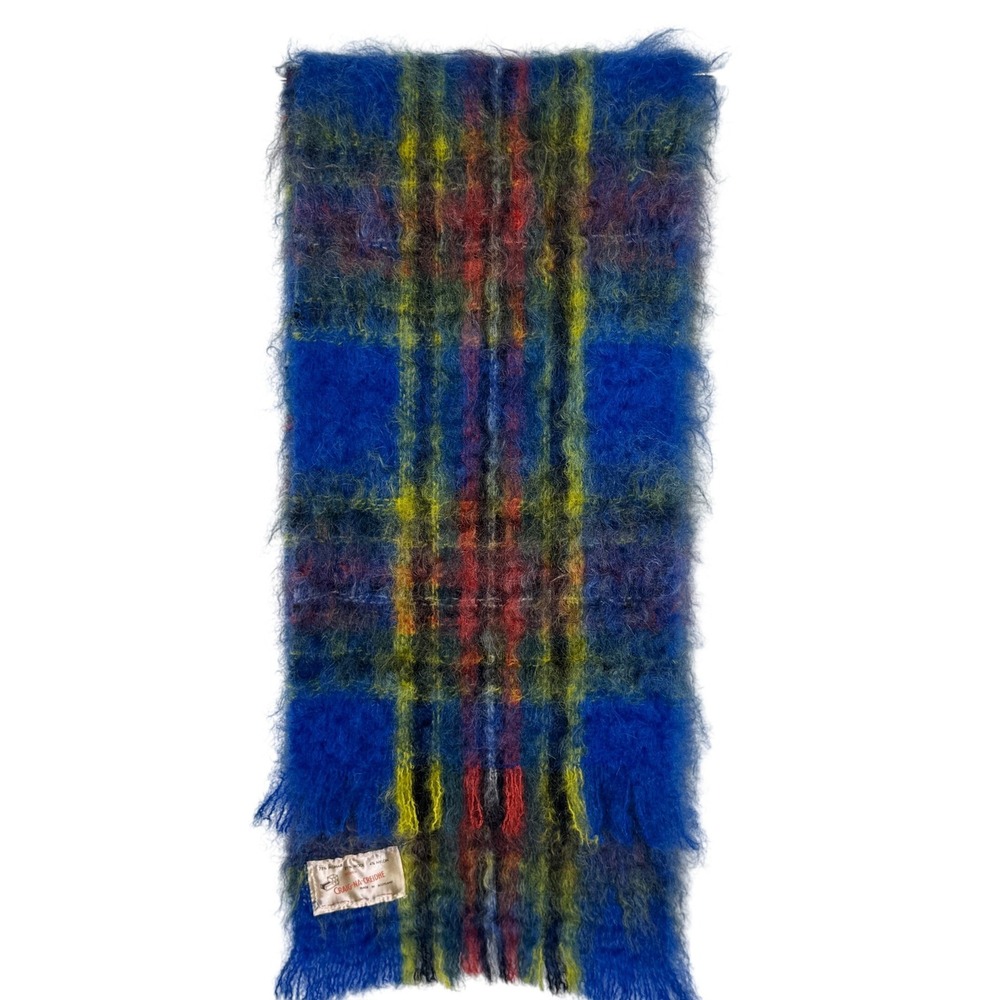 Craig-Na-Creidhe Mohair Blend Scarf Striped 10x82